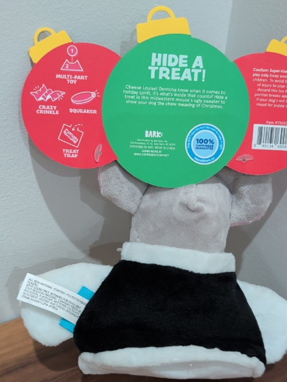 Bark Box Dog Toys Small 0-20lb - Picture 3 of 3